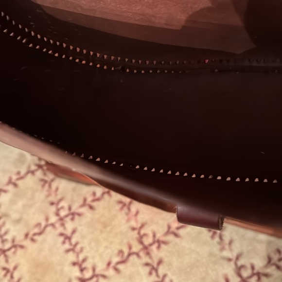 Mexico handtooled  leather bag - Picture 8 of 8